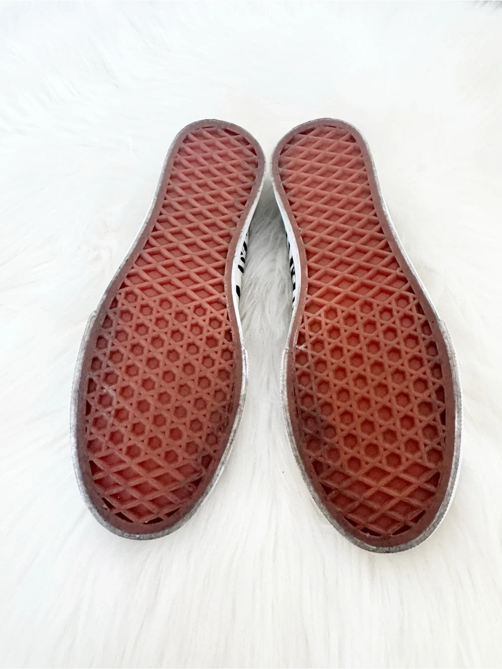 Vans Van Doren Approved KVD Slip-on Zebra Print Stripe Canvas Shoes